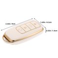 thumbnail image 2 of VERDANVERSE 2pcs Car Key Fob Cover Case Key Fob Car Key Covers TPU White Lightweight, 2 of 8