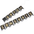 thumbnail image 1 of unbranded Banner Colgante Negro Para Decorar Fiesta De Graduación Con Impresión Y Uso Fotográfico, 1 of 8