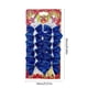thumbnail image 3 of Set de lazos para árbol de Navidad Pack de 12 | Oro, plata, rojo, azul, rosa, negro | Decoraciones para fiestas navideñas | Mini lazos de plástico preatados con purpurina | Acento de regalo duradero, 3 of 6