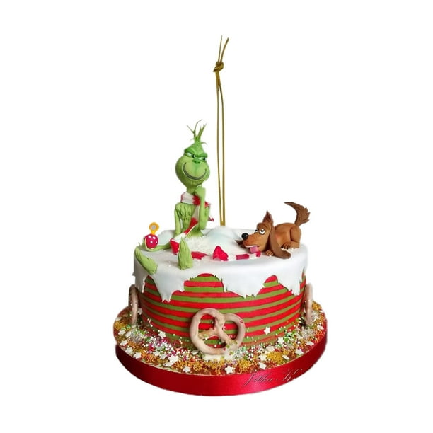 Grinch Christmas Decorations Grinch Decor the Grinch Christmas Tree Ornaments, Acrylic Hanging Xmas Tree Decoration Home Car Backpack Pendant Gift For Kids