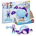 thumbnail image 4 of Marvel Spidey and his Amazing Friends Water-Webs Ghost Turtle Submarine Toy, 4 of 11