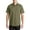 Vintage Khaki, variant on Mens Stain Resistant Short Sleeve Twill Shirt Button Down Collar Cotton Poly Blend