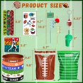 thumbnail image 4 of Set Party Favors Football, 134 unidades, pulsera, silbato y llavero, 4 of 7