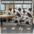 thumbnail image 4 of Uorisanigo RV Dinette Cushion Covers Camper Cushion Covers Sofa Loveseat Chair Cover Protective Stretch Car Seat Slipcovers for Easy to Install Machine Washable, 4 of 7
