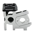 thumbnail image 3 of Metal & Plastic Silver-Black Brushless Motor Mounting Holder Set for 1/8 Scale RC Cars, Off-Road Trucks, Nitro Vehicles - Replacement Part Compatible with Kyosho MP10, HSP, Hobao, FS Racing Models, 3 of 6