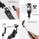 thumbnail image 3 of czcpp-PHOCAR Palo Selfie Trípode, Selfi Stick Tripie para Celular con Control Remoto, Ajustable Extensible Tripode para Celular como iPhone 13 Pro MAX, Samsung Galaxy, Huawei, Xiaomi, OPPO, Vivo, Red, 3 of 4