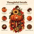 thumbnail image 5 of DIY Seasonal 3D Crochet Door Hanger Kit, Festive Wall Decor Craft Set for Adults – Fall, Christmas, Halloween & More, 5 of 9