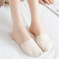 thumbnail image 3 of 5 Pairs Non Skid Toe Topper Socks Toe Liner Half Socks No Show Socks Toe Cover Socks No Slip Invisible Socks for Women Nude color, 3 of 6