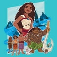 thumbnail image 2 of Girl's Moana 2 Crew Portrait Graphic T-Shirt, 2 of 4
