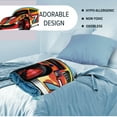 thumbnail image 4 of Bell + Howell Kids 7lb Weighted Blanket, Soft and Breathable Cooling Blanket for Kids, Weighted Blanket Kids Great for Calming and Sleeping, Race Car Design, Holiday Gifts for Kids, 36x48 inches, 4 of 7