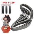 thumbnail image 4 of 15PCS 1 Inch X 30 Inch 600/800/1000 Grit Sanding Belts Grinding Polishing Aluminum Oxide, 4 of 5
