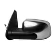 thumbnail image 2 of 62184G - Fit System Driver Side Mirror for 06-11 Chevrolet HHR Wagon, textured black w/ satin silver cover, foldaway, Power, 2 of 2