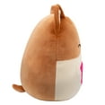 thumbnail image 6 of Squishmallows Official 5 Inches Regina the Brown Corgi with Fuzzy Heart - Child's Ultra Soft Plush Toy, 6 of 6