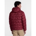 thumbnail image 4 of Ozark Trail Men's and Big Men's Midweight Puffer Jacket, Sizes S-3XL, 4 of 6