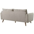 thumbnail image 2 of Modway Revive Fabric Upholstered Sofa, Beige, 2 of 7