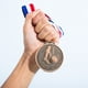 thumbnail image 5 of Concurso de medallas Colección de medallas Útiles escolares conmemorativos (Bronce), 5 of 7