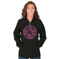 thumbnail image 5 of Dance Hair Dont Care Joke Ballet Barre Zip Hoodie Sweatshirt Women Brisco Brands X, 5 of 6