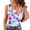 C-White405, variant on Camisole Tops For Women Summer Sexy Slim Fit Tank Top Tie Dye Hallow Out Spaghetti Strap Asymmetrical Beach Vacation Clothes Soft Cami Shirt