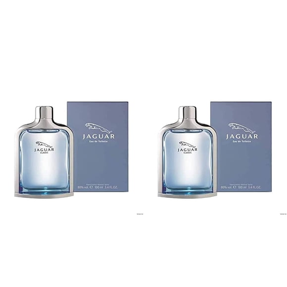 Perfume Jaguar Classic Blue Eau De Toilette 100 ml para hombre x2
