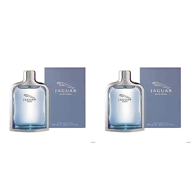 Perfume Jaguar Classic Blue Eau De Toilette 100 ml para hombre x2