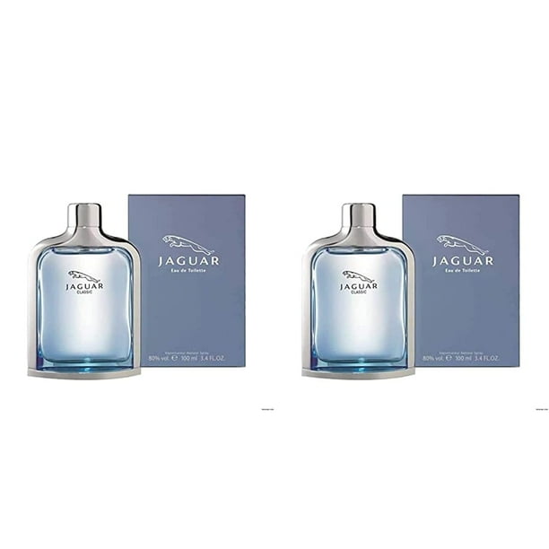 Perfume Jaguar Classic Blue Eau De Toilette 100 ml para hombre x2