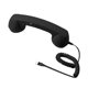 thumbnail image 5 of Auricular de teléfono retro, receptor de teléfono para teléfono móvil, todos los smartphones, reuniones negro, 5 of 9