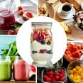 thumbnail image 6 of 100 pcs (50 pcs Canning Lids + 50 pcs Rings) Wide Mouth Canning Lids, Split Type Lids for Mason Jar Canning Lids Wide Mouth Bulk, Split-Type Lids Leak Proof Secure (50 pc - Wide 86mm, Silver), 6 of 9