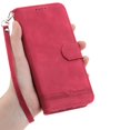 thumbnail image 2 of Funda Tipo Billetera para Xiaomi Redmi Note15 Pro 4G Carcasa Abatible con Porta Tarjetas, Bolsillo para Efectivo, Soporte Ajustable, Cierre Magnético y Correa de Muñeca Rojo, 2 of 6