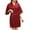 Red, variant on Ujnder Women's Nightgown Soft Long Satin Robe Silk Kimono Full Length Bath Robe Black S
