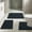 Dark Gray, variant on GoXteam Bathroom Rugs Chenille Bath mat 3 Piece Set, Super Absorbent, Strong PVC Non Slip Backing, Bath mats for Bathroom, Plush Shaggy, Thick, Machine Washable, Bathtub, Toilet, Dark Gray