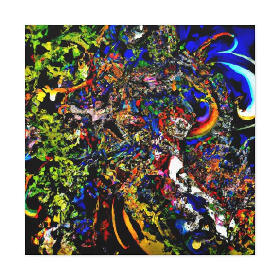 Regal Grandeur Graces - Canvas