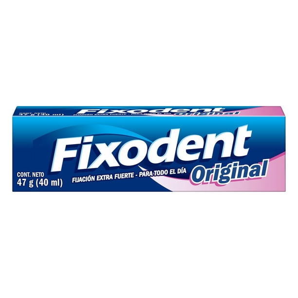 Pasta Adhesiva Para Dentaduras Fixodent Original 1 pza (40ml)