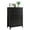 Black, variant on 5 Drawer Dresser for Bedroom, Tall Dresser Closet Organizer, Wood Dresser with Deep Space & Metal Knobs, Modern Chests of Drawers for Entryway, Hallway, Black