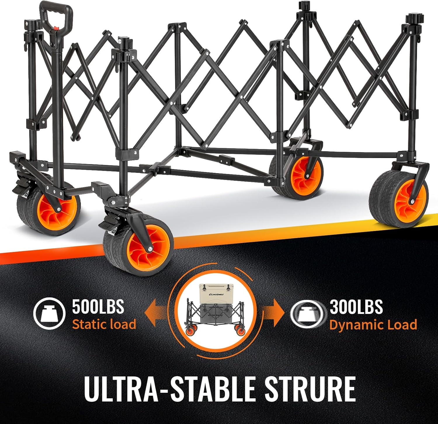 Telescoping Camping Cart