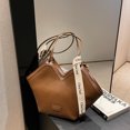 thumbnail image 4 of Bolsos Hobo para mujer Bolsos de moda de cuero Bolsos de hombro ligeros Totes sólidos, 4 of 8