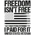 thumbnail image 2 of CafePress - Freedom Isn't Free, I Paid For It, United States V - Insulated Stainless Steel Travel Tumbler 20 oz., 2 of 3