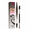 Black, variant on Pinkiou Dual Ended Eyebrow Pencil with Brush, Natural Looking Brow Definer Makeup Tool, Long Wear Eyebrow Makeup Pencil for Shaping Filling and Defining Brows, black