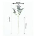 thumbnail image 6 of Efavormart 4 Pack - 27" Babys Breath Artificial Flowers, Gypsophila Real Touch Silk Flowers Stem - Lavender for DIY, Wedding, Party, Home, Floral Arrangement, Garden Decoration, 6 of 10