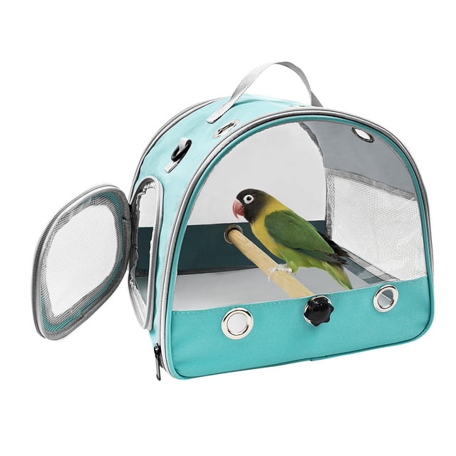 Jaula portátil para loros Wildox, color verde