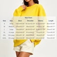 thumbnail image 6 of DISKEBUISS Women's Crew Neck Sweatshirt Long Sleeve Oversized Pullover Top for Fall Winter Casual Solid Shirt, 6 of 6