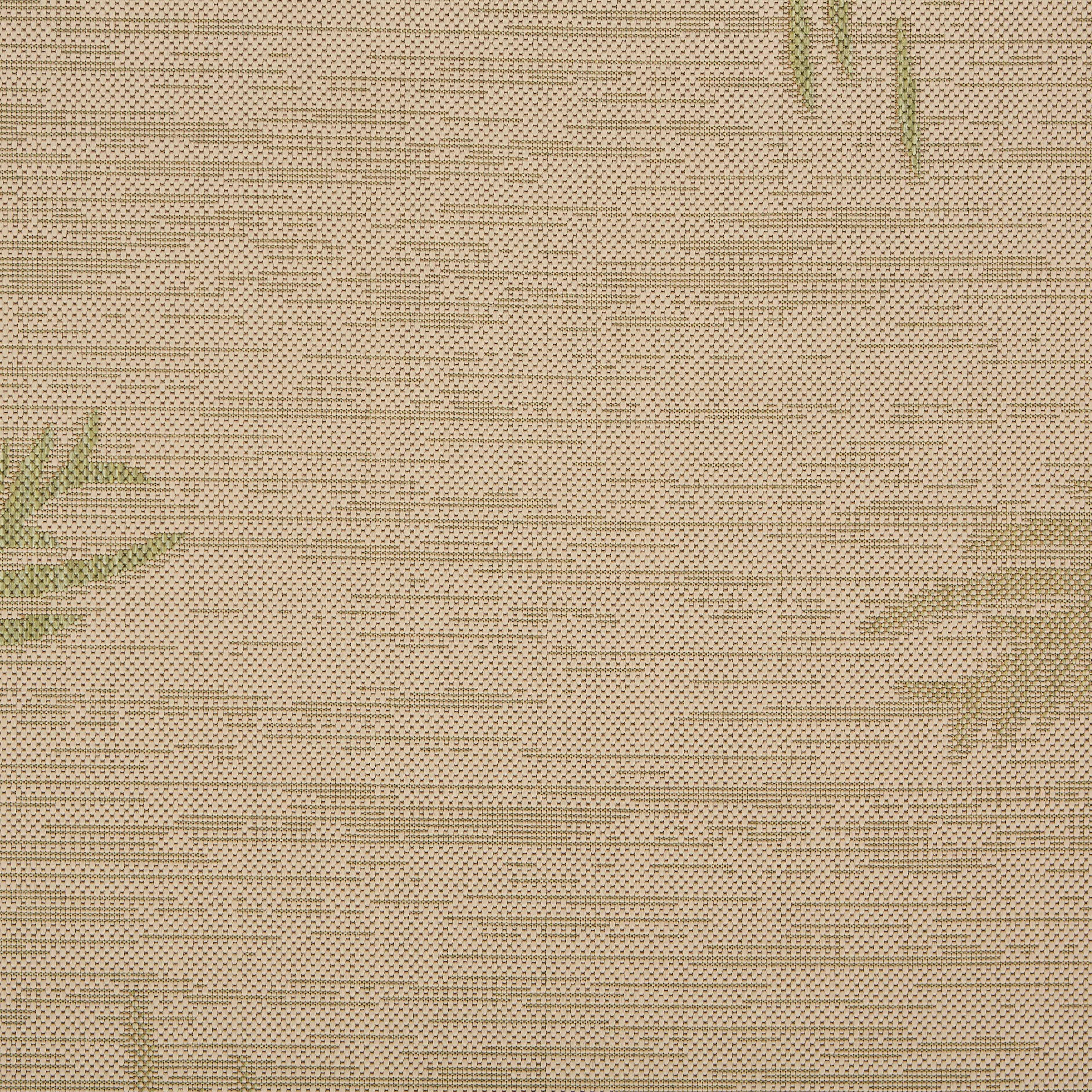 Ox Bay Carmindy 7'9" x 9'5" Green Tropical Palms Indoor/Outdoor Area Rug