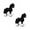2pcs, variant on KGJQ 3D Printed Articulated Pony Figurine, Movable Joints Cute Horse Toy with Realistic Eyes, Mini Desktop Decor, Compact Collectible Model for Desk Display & Stress Relief Gift