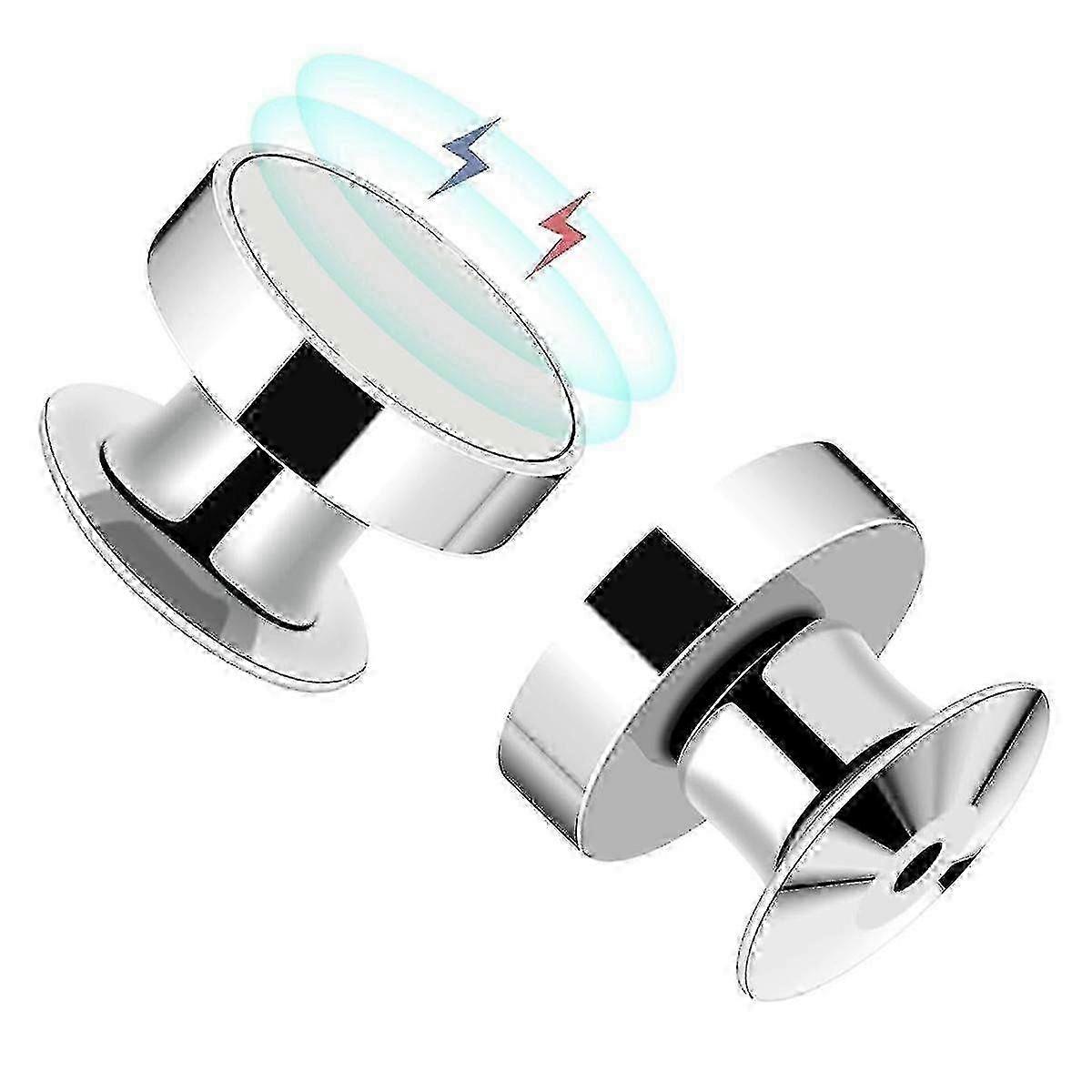 50 Pieces Magnetic Pin Backs for Enamel Pins,Silver Locking Pin Clip ...