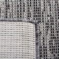 thumbnail image 6 of SAFAVIEH Hampton Guliana Zig-Zag Indoor/Outdoor Area Rug, Black/Grey, 6'5" x 6'5" Square, 6 of 10