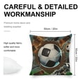 thumbnail image 2 of Football Linen toss pillowcase decoration pillowcase gifting preferred 20x20 inch cushion cover sofa pillowcase sofa bedroom living room car, 2 of 8