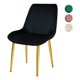 thumbnail image 5 of Set 2 Sillas Comedor Tapizadas Terciopelo Elegantes, 5 of 5