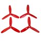 thumbnail image 2 of Hélice roja perfke 4 piezas Quadcopter Propellers, 2 of 9