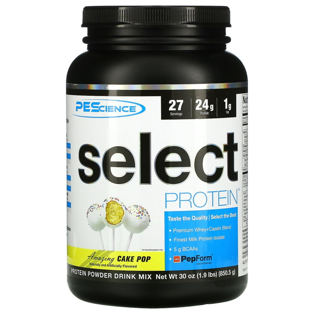 PEScience Select Protein, Amazing Cake Pop, 1.9 lbs (850.5 g) Walmart