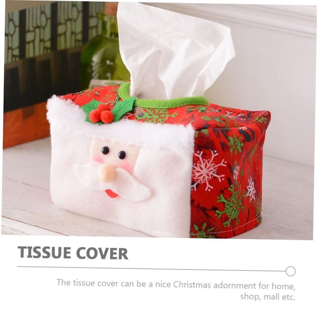 Home Textile Storage for -Purpose Use Functional Tissue Holder with Rectangular Design for Living Room Organizing
