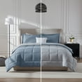 thumbnail image 7 of LammaLoe Queen Size Comforter Set 9 Piece Reversible Comforter Set Queen Bed in a Bag Queen All Season, Queen Bed In A Bag With 2 Memory Foam Pillows&nbsp;, 7 of 7